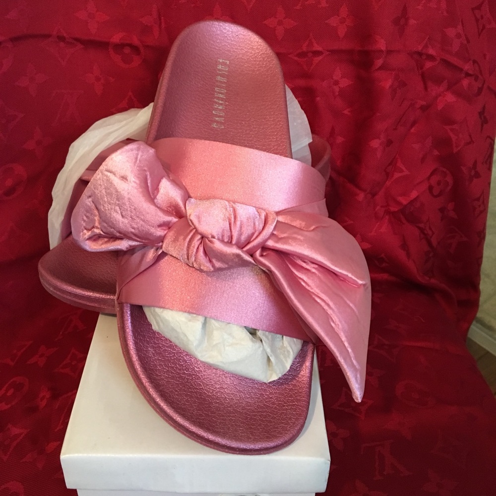 Satin slides